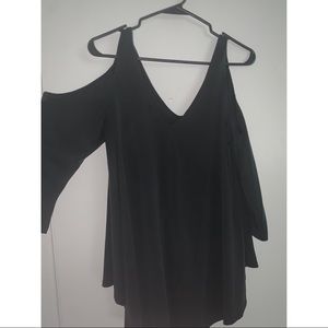 Flowy Cold Shoulder Top